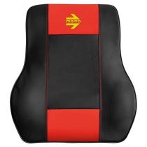 MOMO LSECBR - SOPORTE LUMBAR ERGON MOMO CRB NEGRO-ROJO