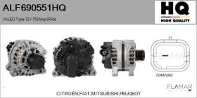HQ ALF690551HQ - ALTERNADOR