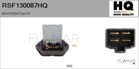 HQ RSF130087HQ - RESITENCIA, VENTILADOR HABITáCULO